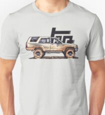 Camiseta unisex TRD de 1st Gen 4Runner - Tan