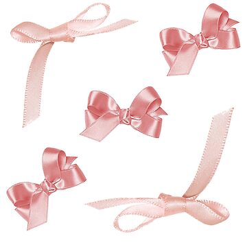 Coquette balletcore ribbon bow | Greeting Card