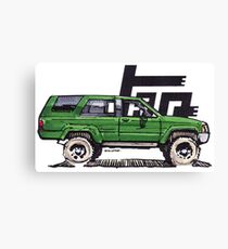 1st Gen 4Runner TRD - Green Canvas Print