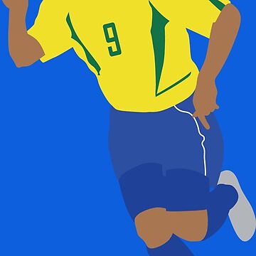 JERSEY LEGENDS - El Fenomeno Ronaldo R9 Poster for Sale by MKSGraphix