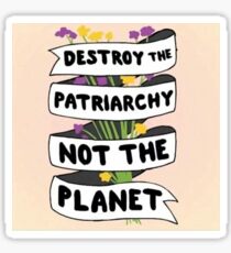 Image result for destroy the patriarchy not the planet