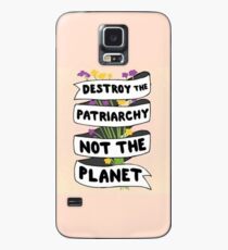 Funda/vinilo para Samsung Galaxy Destruye el patriarcado, no el planeta