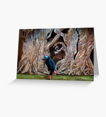 Wind in the Willows - Mole lost in the Wild Wood Greeting Card
