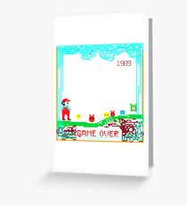 Retro game Greeting Card