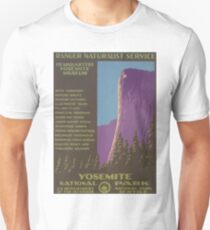 Yosemite National Park WPA Vintage Travel Poster Unisex T-Shirt