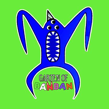 Nabnab. Nab Nab. Garten of Banban Logo and Characters. Horror games  2023.green. Halloween Kids T-Shirt for Sale by Mycutedesings-1