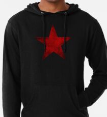 Red Star of the Winter Soldier Lightweight Hoodie