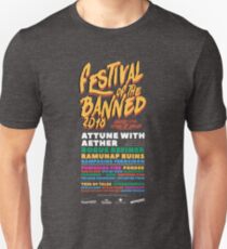 Festival of the Banned 2018 - Dark Theme Unisex T-Shirt