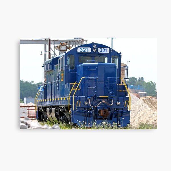 Train Engine Canvas Print