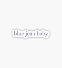 Blue Jean Baby - Elton John - Tiny Dancer Sticker