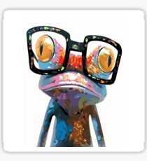Geeky Toad Sticker
