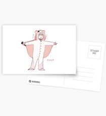 BTS 4TH MUSTER: SUGA'S ONESIE Postcards