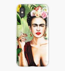 Frida Kahlo Jungle Painting iPhone Case