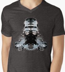 Rorschach Robocop Men's V-Neck T-Shirt