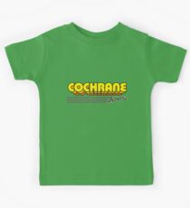 Cochrane, Alberta | Retro Stripes Kids Tee
