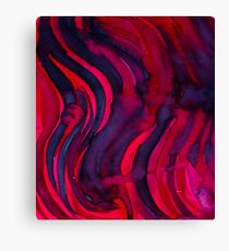 Black Flame Canvas Print
