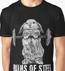 Buns of Steel (Dark) Graphic T-Shirt