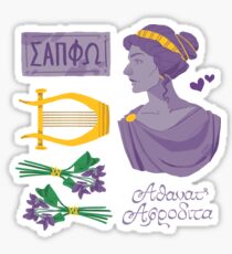 Sappho Set Sticker