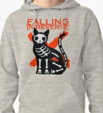 Falling In Reverse - Skeleton Cat Pullover Hoodie