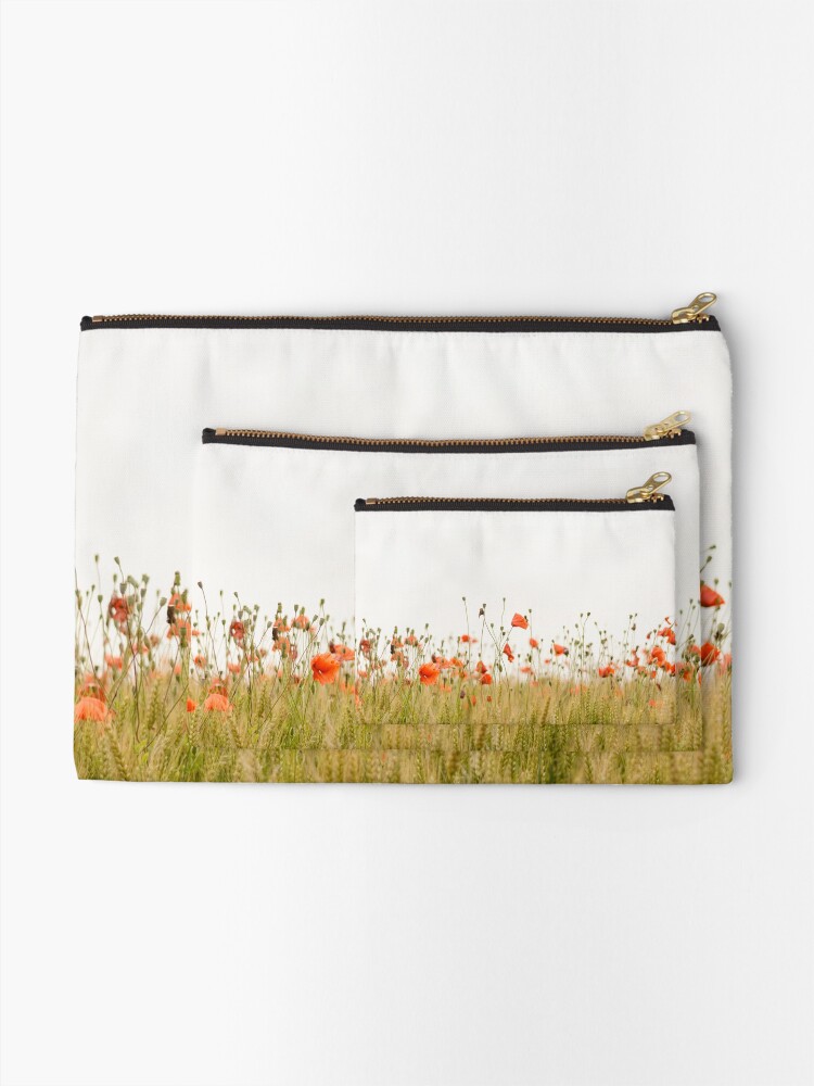 Alternative Ansicht von Mohnblumen Täschchen