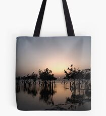 Mangrove sunset Tote Bag
