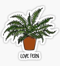 Love Fern Sticker