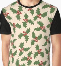 Christmas holly Graphic T-Shirt
