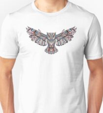 Patterned Owl Unisex T-Shirt