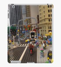 Lego New York Street Scene, Lego Store Fifth Avenue, New York City iPad Case/Skin