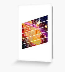 15 Steps: What Happened? Greeting Card