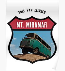 PUBG Mini Bus Van Poster
