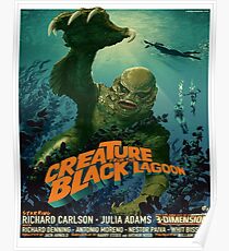The Creature From The Black Lagoon Modern Poster