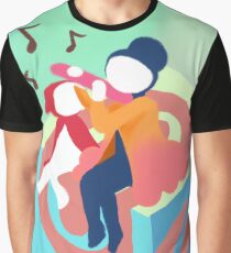 Listening to Mom's Music Graphic T-Shirt