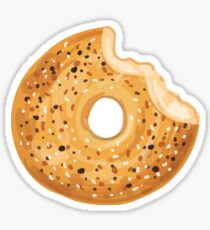 Half eaten bagel Sticker
