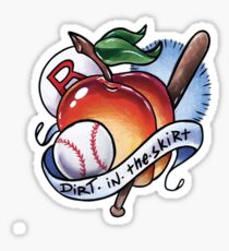 Dirt in the Skirt Sticker