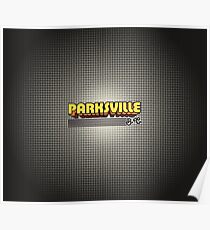 Parksville, BC | Retro Stripes Poster