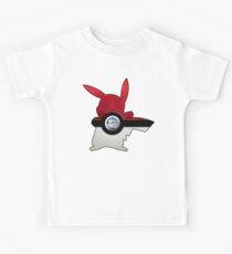 Red Pokeball Kids Tee