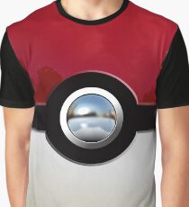 Red Pokeball Graphic T-Shirt