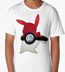 Red Pokeball Long T-Shirt