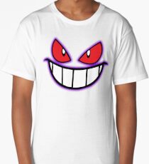 Gengar Monster Purple Pokeball Long T-Shirt
