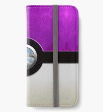 Gengar Monster Purple Pokeball iPhone Wallet/Case/Skin