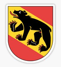 Coat of Arms of Bern Canton Sticker