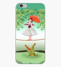 Cute halloween The crocodile girl Deadly circus iPhone Case