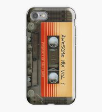 Vinilo o funda para iPhone Impresionante volumen de cinta de cassette de mezcla transparente 1