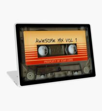 Geniales transparentes Mischkassettenbandvolumen 1 Laptop Skin