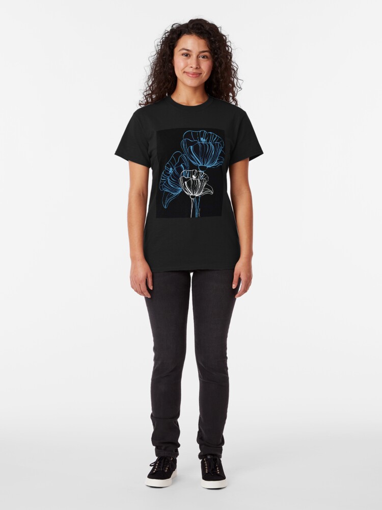 Alternate view of Petal Portrait Classic T-Shirt