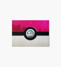 Pink Pokeball Art Board