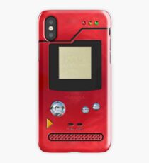 red retro pokedex iPhone Case