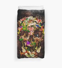 Animal Kingdom Sugar skull Duvet Cover