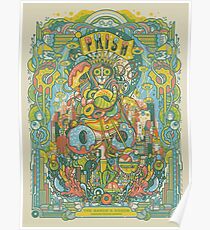 Art Phish the baker's dozen madison square garden Poster